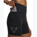 Dámské tréninkové kraťasy Under Armour Project Rock Middie black/anthracite 4