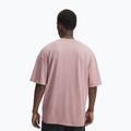 Pánská tričko Under Armour Woven Label Heavyweight tourmaline pink/black 2