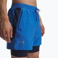 Pánské běžecké šortky Under Armour Launch 5" 2in1 blue atlantis/washed navy/reflective 4