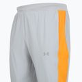 Pánské běžecké kalhoty Under Armour Velociti Storm mod gray/squad orange/reflective 3
