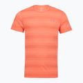 Pánské běžecké tričko Under Armour Velociti electric tangerine/black/green mode