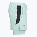 Pánské běžecké šortky Under Armour Launch 5" 2IN1 refresh mint/castlerock 3