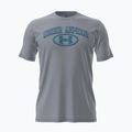 Pánské tréninkové tričko Under Armour WM Locker Tag mod gray/blue haze
