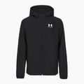 Dětská sportovní bunda Under Armour Vibe Woven Windbreaker Jacket black/white