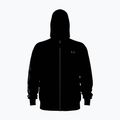 Pánská mikina Under Armour Rival LW Graphic FZ black/black