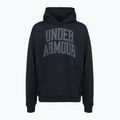 Pánská mikina Under Armour Rival LW Graphic Hoodie black/black 4