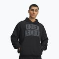 Pánská mikina Under Armour Rival LW Graphic Hoodie black/black