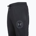 Pánské kalhoty Under Armour Rival LW Graphic Jogger black/castelrock 3