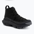 Pánské trekové boty Under Armour Charged Expanse Mid LTHR WP Black/Anthracite/Bayou