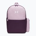 Městský batoh Under Armour Essential Printed Backpack mauve pink/purple echo/white