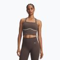 Dámské tréninkové tričko Under Armour Meridian Contour Tank peppercorn/white/peppercorn