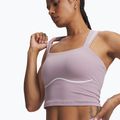 Dámské tréninkové tričko Under Armour Meridian Contour Tank mauve pink/white/mauve pink 3