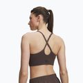 Sportovní podprsenka Under Armour Vanish Seamless Low peppercorn/kona brown 2