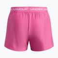 Dětské treninkové šortky Under Armour UA Tech Play Up 2IN1 Shorts pink frenzy/white 2