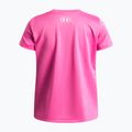 Dětské triko na trénink Under Armour Tech SSC SS pink frenzy/white 2