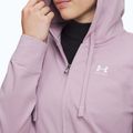 Dámská mikina Under Armour Sport Terry FZ mauve pink/white 3