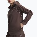 Dámská tepláková souprava Under Armour Rival Tricot Tracksuit HD peppercorn/white 3