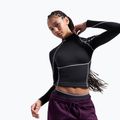 Dámské tréninkové tričko Longsleeve Under Armour ColdGear Elite Mock ultimate black/reflective