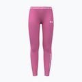 Dětské legíny Under Armour HeatGear Branded Leggings pink frenzy/white