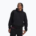 Pánská mikina Under Armour Icon Heavyweight Terry Hoodie ultimate black/ultimate black