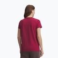 Dámské tričko Under Armour Rival Core claret/white 2