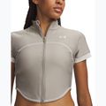 Dámské tréninkové tričko Under Armour HeatGear Novelty timberwolf taupe/summit white 3