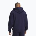 Pánská mikina Under Armour Rival Fleece Hoodie midnight navy/white 2