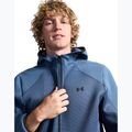 Pánská tréninková mikina Under Armour Unstoppable Fleece downpour gray/black 5
