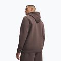 Pánská mikina Under Armour Essential Fleece Hoodie peppercorn/peppercorn 2