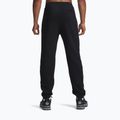 Pánské kalhoty Under Armour Icon Fleece Taped Jogger ultimate black/white 3