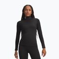 Dámské tréninkové tričko Longsleeve Under Armour ColdGear Mock LS ultimate black/white