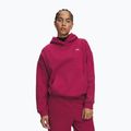 Dámská mikina Under Armour Icon Fleece Hoodie claret/white