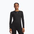 Dámské tréninkové tričko Longsleeve Under Armour ColdGear Crew ultimate black/white
