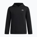 Dětská mikina Under Armour B Rival Fleece Hoodie ultimate black/white