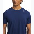 Pánské běžecké tričko Under Armour Velociti Pro SS blackout navy/reflective 3