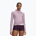 Dámská běžecká mikina Under Armour Velociti Half Zip mauve pink/reflective