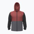 Pánská běžecká bunda Under Armour Velociti Hooded Jacket ultimate black/heritage red/reflective
