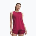 Dámské tréninkové tričko Under Armour Tech Tank Solid claret/ox blood