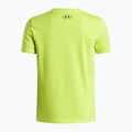Dětské tričko Under Armour Sportstyle Left Chest green citrine/black 2