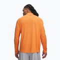 Pánská mikina Under Armour Tech Textured 1/2 Zip LS outrageous orange/black 2
