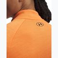 Pánská mikina Under Armour Tech Textured 1/2 Zip LS outrageous orange/black 3