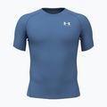 Pánské tréninkové tričko Under Armour HG Armour Comp aegean blue/white