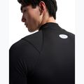 Pánské tréninkové tričko Longsleeve Under Armour Coldgear Elite Comp Mock ultimate black/ultimate black/reflective 6