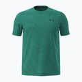 Pánské tréninkové tričko Under Armour Vanish Seamless Novelty SS Geode Green/Ultimate Black