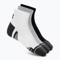 Ponožky Under Armour Perf Tech Qtr 3 pack mod gray/white/jet gray