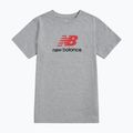 Dětské tričko New Balance Jersey Stacked Logo Tee athletic grey heather 6