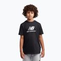 Dětská souprava New Balance Stacked Logo Tee & FT Short nb caviar 4
