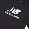 Dětská souprava New Balance Stacked Logo Tee & FT Short nb caviar 11