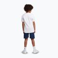 Dětská souprava New Balance Stacked Logo Tee & FT Short nb bright white 2
