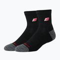 Ponožky New Balance Active Premium Crew Quarter 2 pairs black